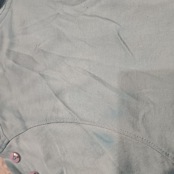 Jamie Sadock Top 1/4 Zip Pullover Golf Long Button Sleeve Tennis Blue Tie Dye M - Picture 12 of 13